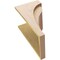 Ekena Millwork 12"W x 12"D x 24"H Wide Helena Rough Cedar Woodgrain TimberThane Corbel, Primed Tan CORUR12X12X24HELRCPR - alternate 5